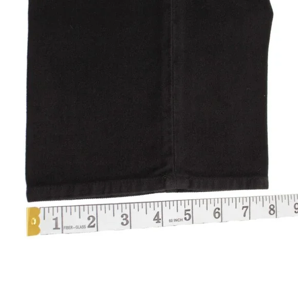 Zanella NWT Chinos / Casual Pants Size 36 US Parker In Solid Black Cotton Blend